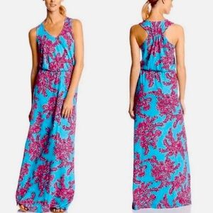 Lilly Pulitzer | Mills Maxi Dress |  Rhode Island Reef Sleeveless | Size M